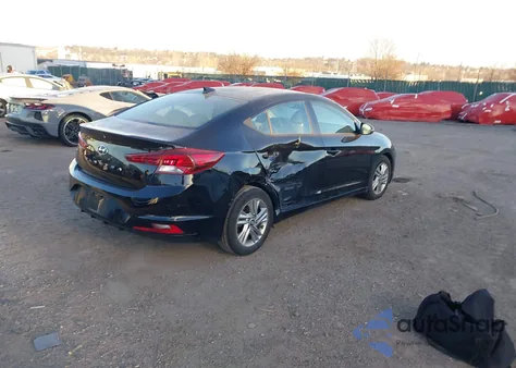2019 Hyundai Elantra Value Edition из США, поврежденный, VIN KMHD84LF2KU804969